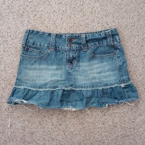 Y2K Denim Mini Skirt